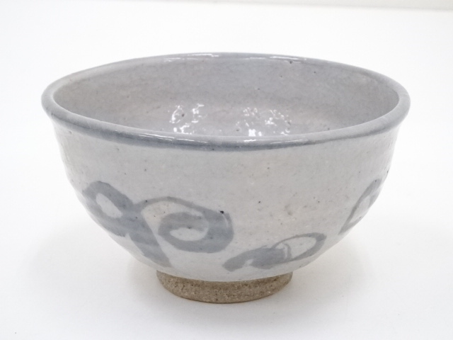 JAPANESE TEA CEREMONY / E-GARATSU CHAWAN(TEA BOWL) / ARTISAN WORK